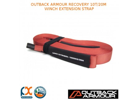 Outback Armour Recovery 10t/20m Winch Extension Strap